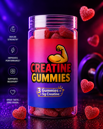 Creatine Gummies (720g Bottle)